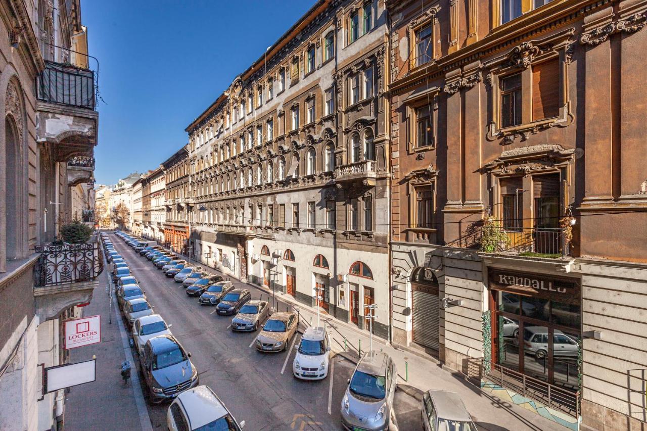 Luxury Art Deco Flat / Big Balcony Apartment Budapest Bagian luar foto